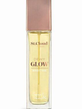 St. Cloud Dewy Glow Body Oil Sweet Vanilla 4oz Hydrating Body Oil